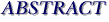Abstract
